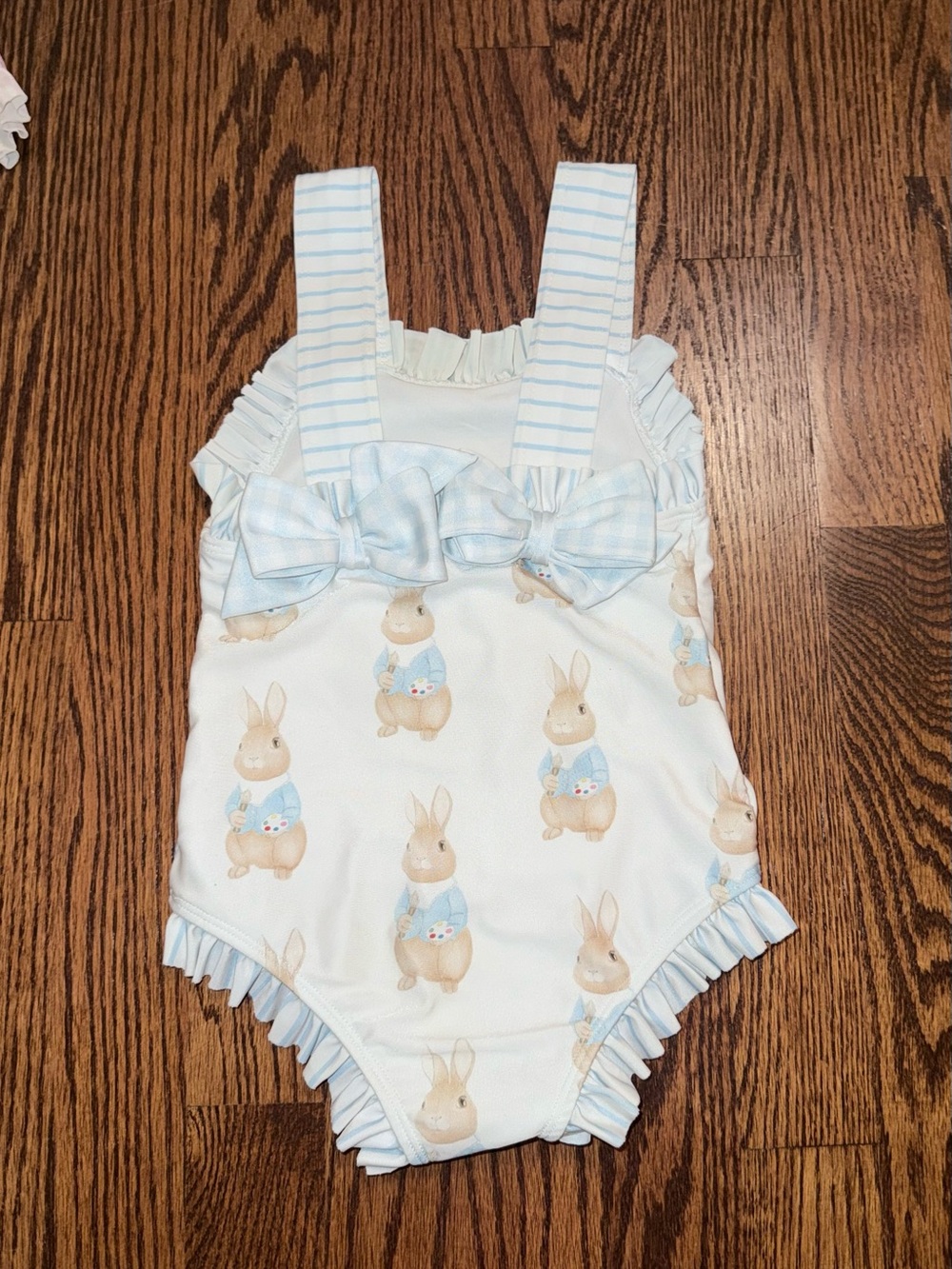 Sal & Pimenta striped swimsuit 4T